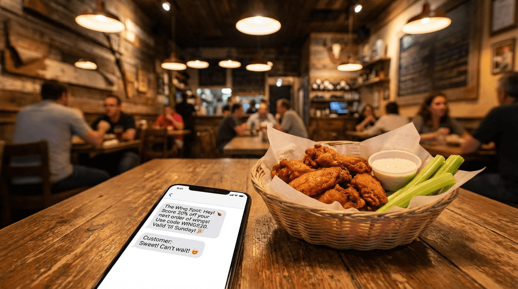 SMS marketing on smartphone